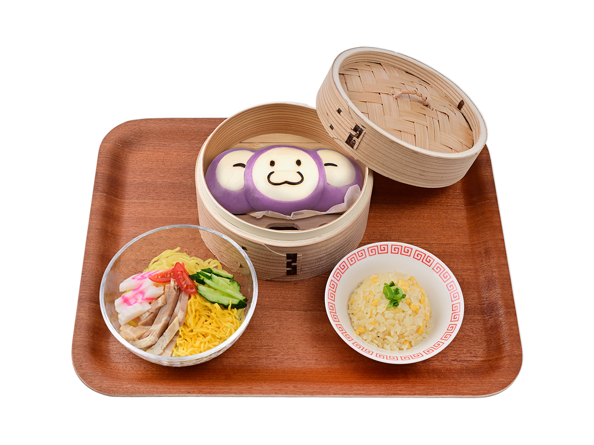 【7/11～8/31まで提供予定】チンプイもうきうき♪ 冷やし中華はじめました！セット