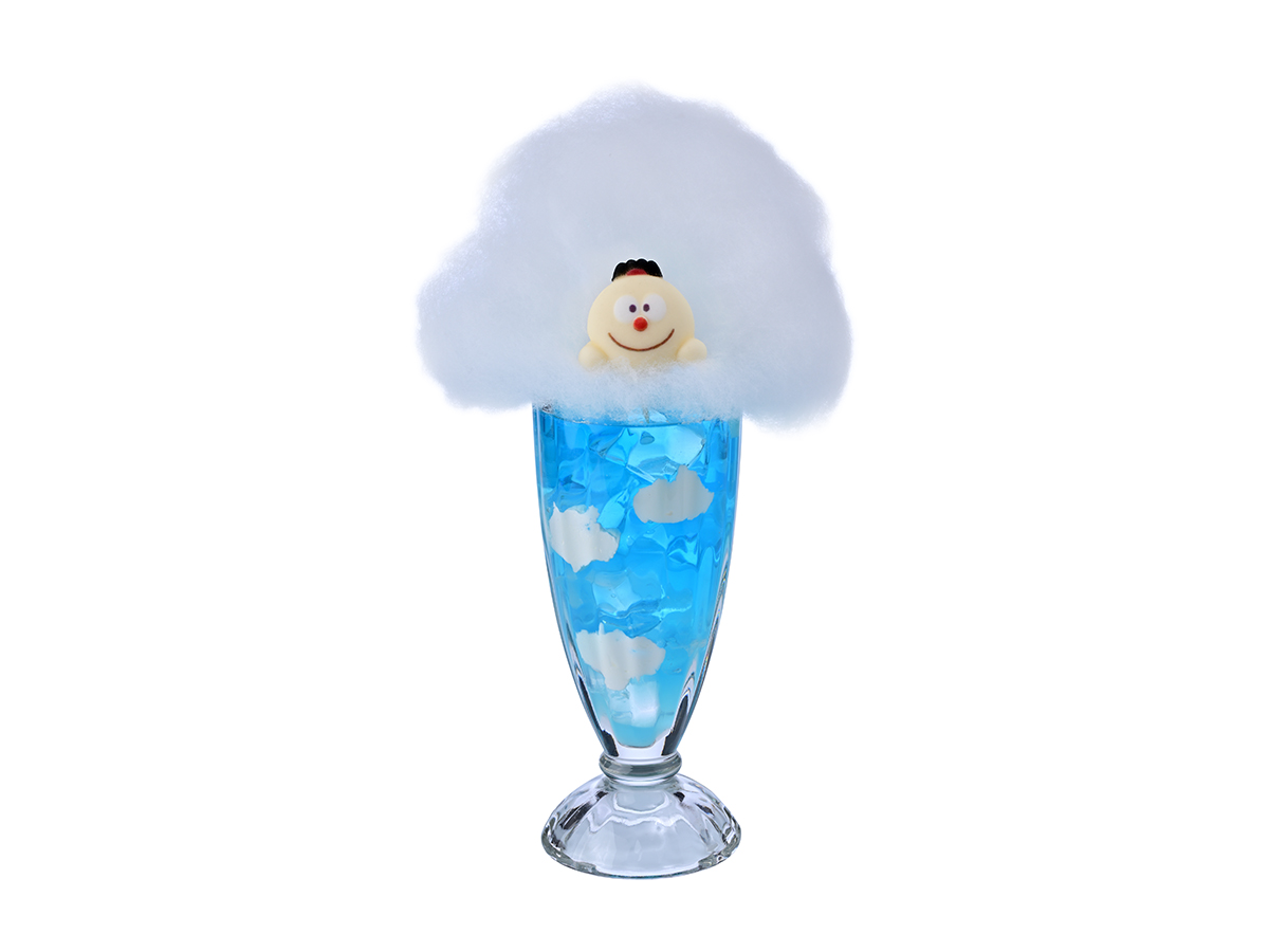 【10/15～提供】青いお空♪もくもく雲のクリームソーダ　コロ助