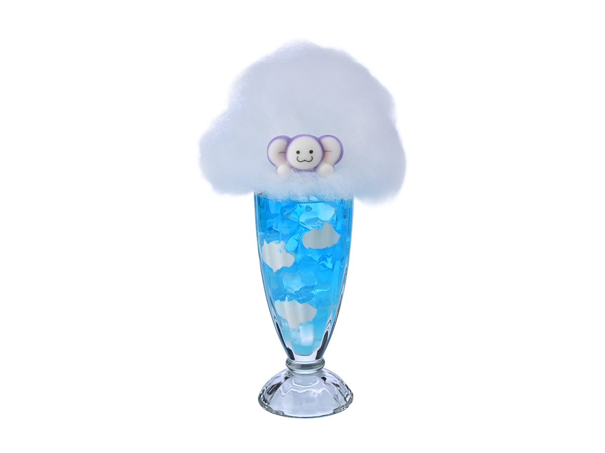 【10/15～提供】青いお空♪もくもく雲のクリームソーダ　チンプイ